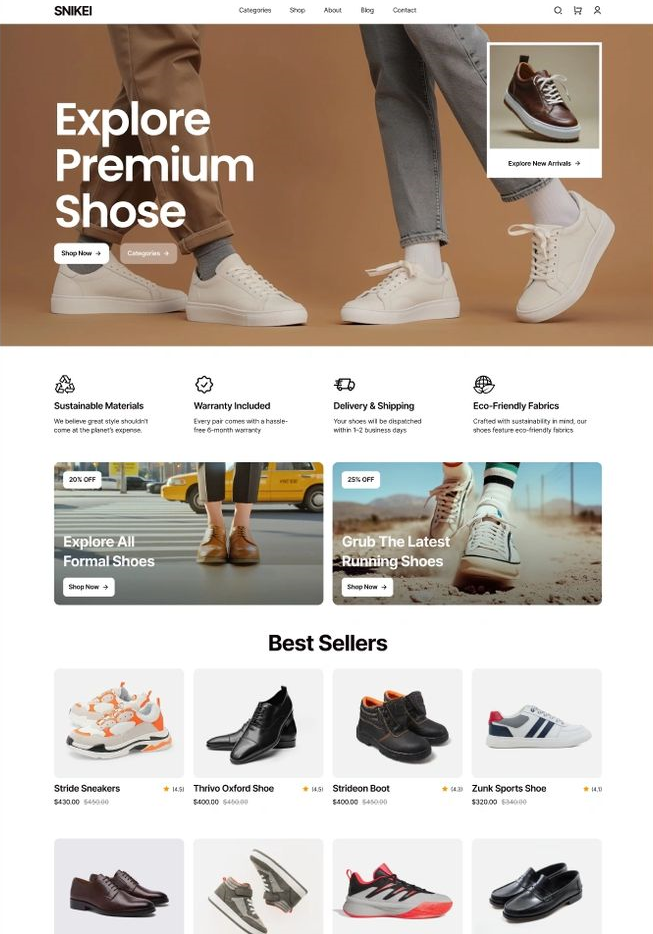 Modern E-commerce Platform - Screen 3